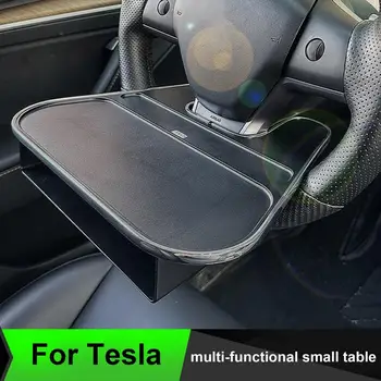 Avto Volan Tabela Za Tesla Model 3/Y 2017-2022 2023 Mini Prenosnik Hrano Jedo Pladenj Za Mize Za Tesla Model 3 Y Dodatki