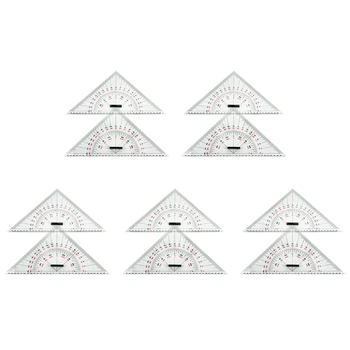 10X Tabla za Risanje Trikotnika Ravnilo Za Ladje Risba 300 mm obsežnih Trikotnik Vladar