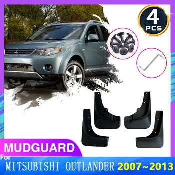 Za Mitsubishi Outlander CW ZG ZH MK2 2007 2008 2009 2010 2011 2012 2013 Prednje In Zadnje Kolo Fender Blatnika Avto Dodatki