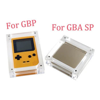 1pc Visoka transparentnost akril magnetni pokrov konzole škatla za shranjevanje za Game Boy Žep GBP zaščitnik primeru Za GBA SP