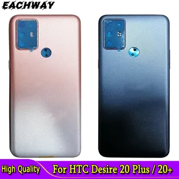 Novo Za HTC Desire 20 Plus Pokrovček Baterije Zadaj Stanovanjska Vrata Ohišje Za 6.5