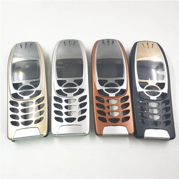 Za Nokia 6310i, 6310 Ohišje Pokrov Baterije zadnja Vrata Sredini Okvirja Sprednjo Ploščo Zamenjajte Del (Brez Tipkovnice Tipkovnica) + Logotip