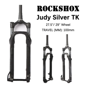 SRAM Rockshox Judy Silver TK 27.5 29 Kolo Solo Air 1.5 T Koničastimi Povečanje 110x15mm Ročno upravljanje MTB Kolesa, Vzmetenje Vilice