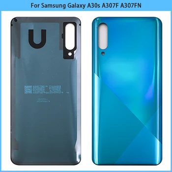 Novo Za Samsung Galaxy A30S A307 A307F A307G Plastične Baterije Hrbtni Pokrovček A30S Zadnja Vrata Stanovanja Primeru Ohišje Lepilo Zamenjati