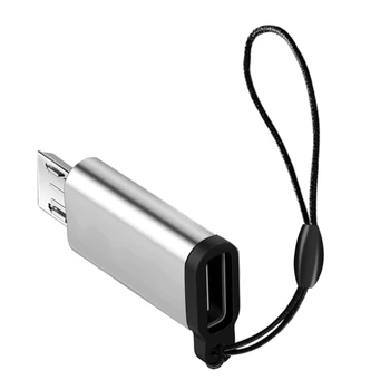Tip C Ženski Mikro USB Moški Polnjenje & Sinhronizacijo Podatkov USB C do Micro USB Adapter U4LD
