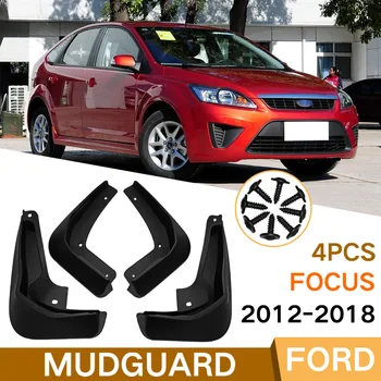 Blato Zavihki Za Ford FOCUS 2012-2018 MudFlaps Spredaj Zadaj Fender Avto Dodatki