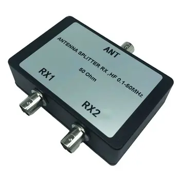 Prenosna Antena za Ločevanje RX HF 0.1-50 MHz 50Ohm BNC Priključki Koaksialnih Kabelskih Signal z Eno Anteno Vrata in Dve Sprejemnik Vrata