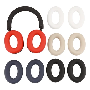 Silikonski Pomnilnik Uho PadsEar Blazine za Sony WH-1000XM5 Slušalke, Visoke Kakovosti W3JD