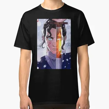 Modre Oči Samurai Unisex Majica S Kratkimi Rokavi Moški & Ženske, Mizu T-Shirt, Anime T-Shirt, Onryo