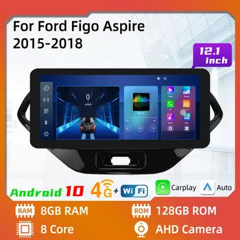 Avtoradio 2 Din Android za Ford Figo Aspire 2015 - 2018 Avto Multimedijski Predvajalnik, GPS Navigacija Stereo Vodja Enote Autoradio Avdio