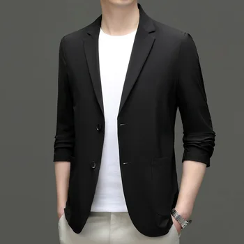 5636-moški nove korejske modne poslovnih prosti čas poklicne suknjič luksuzni slog obleko