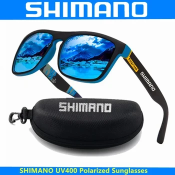 Shimano Polarizirana sončna Očala UV400 Zaščito za Moške in Ženske na Prostem, Lov, Ribolov, Vožnja Kolesa sončna Očala Neobvezno Polje