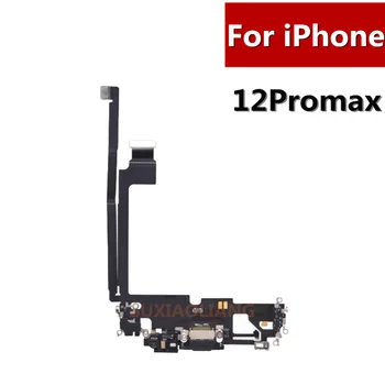 Rep priključite kabel Za iPhone 12Promax 12PROMAX Polnjenje prek kabla USB vmesnik vrata za Slušalke Mikrofon mobilnega telefona rezervnih delov