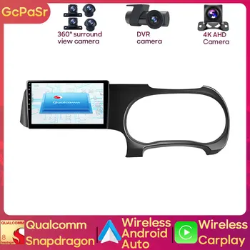 Qualcomm Snapdragon Auto Avto Radio Predvajalnik Hyundai i10 III 3 2019 - 2023 Android Navigacija GPS Avdio Carplay BT NE 2din DVD