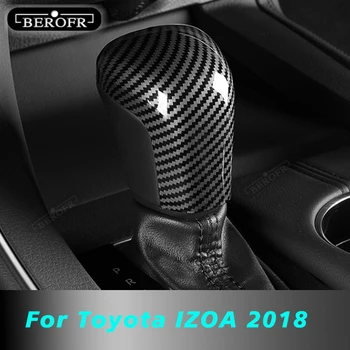 Za Toyota IZOA 2018 Avto Orodje Glavo prestavna Ročica Ročaj Kritje Trim Nalepke Ogljikovih vlaken