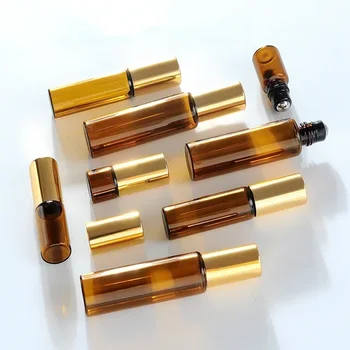 10 ML 2ML 3ML Mini Parfum ponovno napolniti Steklenico Prenosni prozornega Stekla Tekočine Zabojnik, za Kozmetiko, Eterična Olja Steklenico Orodje za Vroče