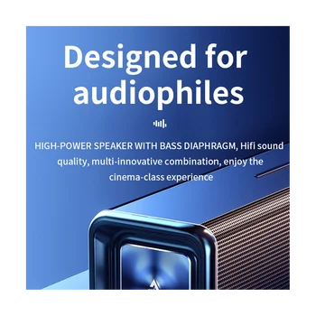 Bluetooth Zvočnik Subwoofer Prenosni Domače Brezžično TWS Serijo HI-fi Kakovost Zvoka Bluetooth 5.0 Zvočniški