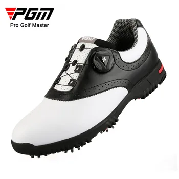 PGM Moški Čevlji za Golf Nepremočljiva Športni Čevlji Obračanje Zaponke, Anti-slip Superge Večnamensko Golf Trenerji nova
