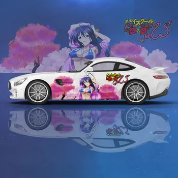 Himejima Akeno Visoka Šola DxD anime decals Auto barve na Embalaži nalepk GS decals se prilega večini avto nalepke auto avto nalepke po meri