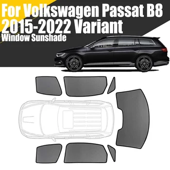 Po meri Magnetno Okno Avtomobila Dežnik Za Volkswagen Passat B8 Varianta 2015-2022 VW Vagon Zavese Očesa Prednje Vetrobransko steklo Zavese