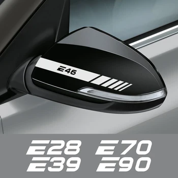 Avto Rearview Mirror Nalepke Styling Vinil Film Nalepke Za BMW E28 E30 E34 E36 E39 E53 E46 E60 E61 E62 E70 E87 E90 E91 E92 E93