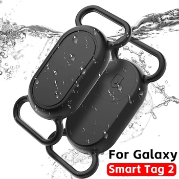 Zaščitnik Ohišje za Samsung Galaxy SmartTag2 Nepremočljiva Anti-izgubil Silikonsko Ohišje za Galaxy SmartTag2 za Psa, Mačke Ovratnice Imetnika
