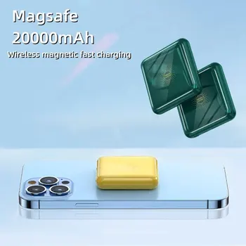 Mini Magsafe Power Bank 10000mAh Kompakten Prenosni Mobilni Telefon Zunanje Napajanje Brezžičnega Hitro Polnjenje Magnetno Moč Banke