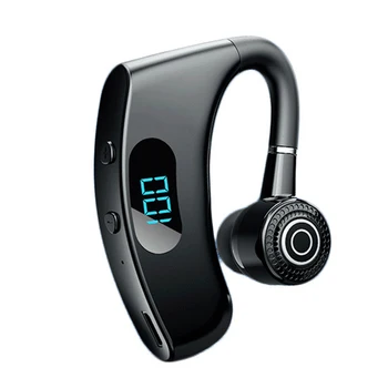 V12 LED Digitalni Zaslon Uho Kavelj Bluetooth, Združljiva 5.2 Slušalke IPX7 Vodotesno Brezžično Šport Stereo Slušalke Čepi Mic