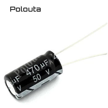 10 Kos/veliko Polouta Neposredno Plug Aluminija Elektrolizo Kondenzator Komponente 2200uf 6.3 v/10v/16v/25v Kit Super Kondenzator