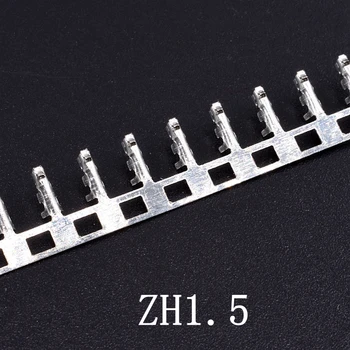 100 kozarcev ZH1.5 mm pomlad pomlad 1,5 mm razmika priključek Priključek priključek kabel koncu terminal