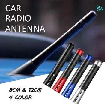 8 CM 12 CM Ogljikovih Vlaken Avto, Streho Radio Antena za Nissan LOPOV Univerzalno Dolgo Kratek Barvita Zunanjost Avtomobile Dodatki