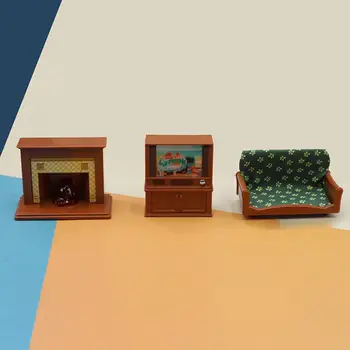 1 Nastavite Koristno Fine Izdelave Plastične Lutke Čajnik Kit Lutka Hiša Pohištvo Miniaturni DIY Play House Igrača