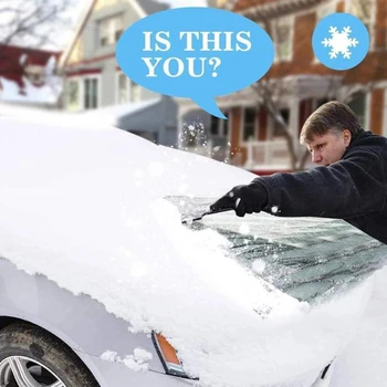 Univerzalni Premium Vetrobransko steklo Snežno odejo Dežnik Zaščito Avtomobila za Led Sneg, Sonce M8617