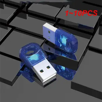 1~10PCS USB Modra-zob 5.0 Adapter Sprejemnik Računalnik Brezžični Oddajnik Sprejemnik Glasbe, Audio Modro-zob Pretvornik Dongle