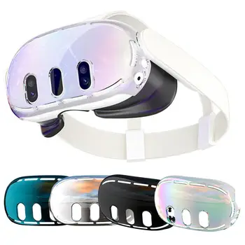 Zaščitni Pokrov Za Meta Quest 3 VR Slušalke Anti-scratch Varstvo Primeru Očala Kože, Za Meta Quest 3 Electroplated Lupini