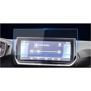 7 palčni 10 inch 2020 Touch Screen Protector Folije Infotainment Navigacija, Kaljeno Steklo Screen Protector za Peugeot 2008/E2008