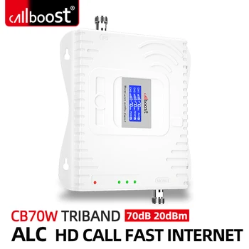 Callboost Triband 850 1700 1900 Mobilnega Signala Booster 4G 1800 LTE Mobilna Omrežja Ojačevalnik Comminucation Internet Signal 2100