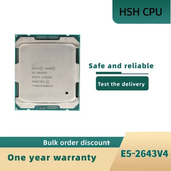 Uporablja INTEL XEON E5 2643 V4 CPU Procesor 6 JEDRO 3.40 GHz 20 MB PREDPOMNILNIKA L3 135W SR2P4