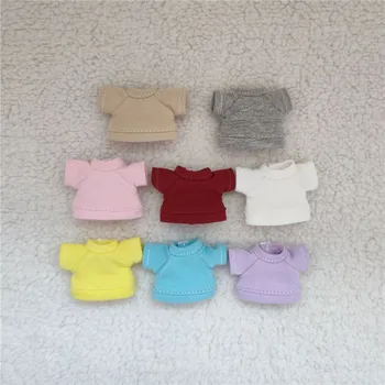 Ob11 otroška oblačila plašč Primeren za 1/12 bjd lepoto vozel pigletr Multi-barvni T-shirt SVOJIH bjd punčko oblačila, Lutke, Dodatki