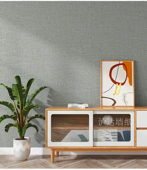 Sodobno minimalistično čisto barvno perilo ozadje kozmetični salon, dnevna soba, spalnica hotel Lanu Grasscloth ozadje Japonski
