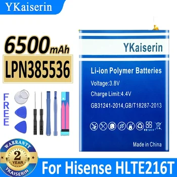 6500mAh YKaiserin Baterije LPN385536 Za Hisense HLTE216T Mobilnega Telefona, Baterije