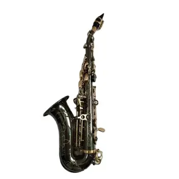 High-end black nikelj zlato 991 prvotno strukturo B-ključ strokovno upogibanje visokim glasom saksofon strokovno-razred ton SAX