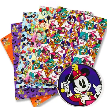 Disney Risanke Tkanine Vroče DIY Ročno Šivanje Mozaik Quilting Baby Obleko Domov Stanja Tiskane Tkanine, Tkanine za Šivanje Otroci Tkanine