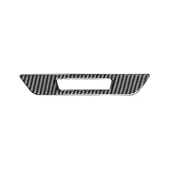 Ogljikovih Vlaken Avtomobilski Sedež Zaklepanje Pomnilnika Gumb Okvir Trim Kritje Nalepke Notranja Oprema Za BMW - je Serije 5 G30 2018-2021