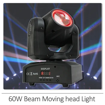 Nove 60 w Osram RGBW 4IN1 laser Led Moving Head Žarek Spot Strokovno Fazi Učinek svetila Za DJ Disco svate