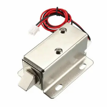 1pc DC 12V ZA 0,6 A za 11,4 mm Elektromagnetno Solenoid Lock Zbora za Electirc Zaklepanje Vrat