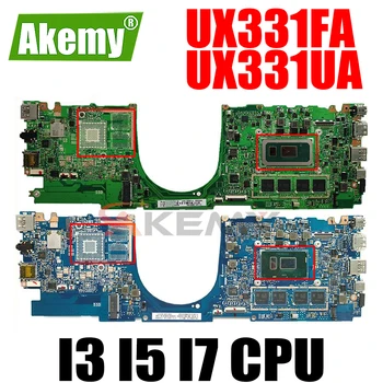UX331FA UX331UA Prenosni računalnik z Matično ploščo I3 I5, I7 7. Gen 8. Gen PROCESOR, 4GB, 8GB RAM-a za ASUS UX331FN UX331UN UX331 Mainboard