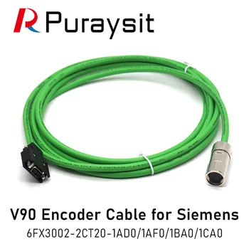 Puraysit V90 Servo Motor Encoder Kabel 6FX3002-2CT20-1AD0 6FX3002-2CT20-1AF0 6FX3002-2CT20-1BA0 6FX3002-2CT20-1CA0 za Siemens