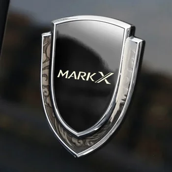 avto nalepke, 3D kovinski accsesories auto pripomoček za Toyota MARKX MARK-X grmn premije, 350s 300g facelift