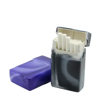 Plastični Pokrovček Cigaret Primeru Prenosni Ločeni Shranjevanje Cigaret Polje Tlaka-dokazilo Lažji Imetnik Polje Kajenje Dodatki